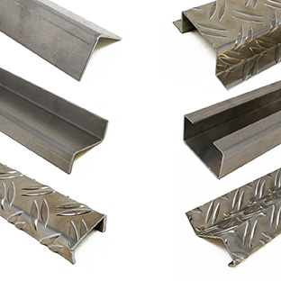 Abkantungen an Aluminiumblechen