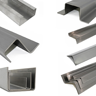 Blechabkantungen Edelstahl