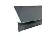Preview: Traufblech Typ C aus Aluminiumblech in RAL7016 - Lackierung, Anthrazitgrau