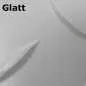 Preview: Detailbild Beschichtung in "Glatt", matt
