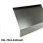 Preview: Traufblech Typ B aus Aluminiumblech in RAL7016 - Lackierung, Anthrazitgrau