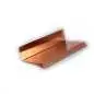 Preview: Kupfer Z-Profil nach Maß 0,8 mm