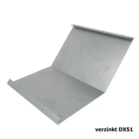 Kehlblech aus verzinktem Stahlblech