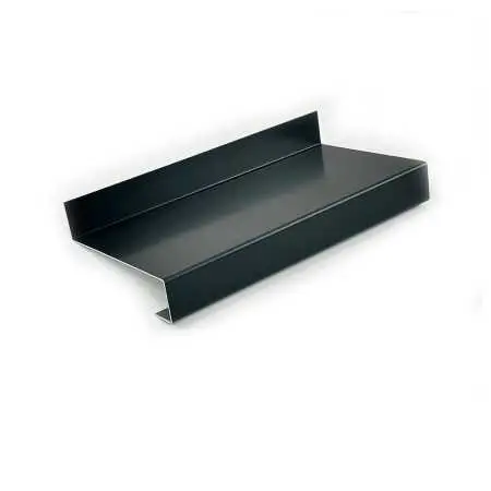 Aluminium Z-Profil mit Rückkantung auf Maß 1,5 mm Glattblech