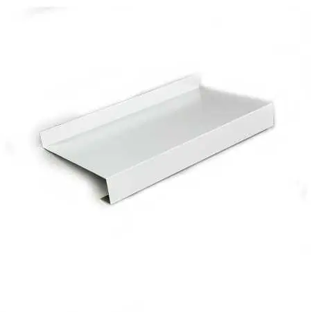 Aluminium Z-Profil mit Rückkantung auf Maß 1,5 mm Glattblech