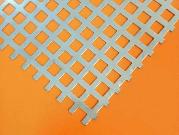 Aluminium - Lochblech in Quadratlochung, Festmaß