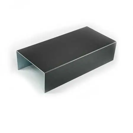 Aluminium U-Profil auf Maß 1,5 mm Glattblech