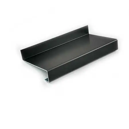 Aluminium Z-Profil mit Rückkantung auf Maß 1,5 mm Glattblech