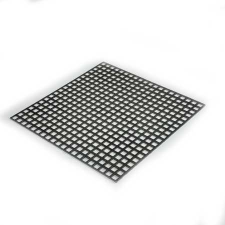 Stahl Lochblech 2,0 mm Quadratlochung Qg 10-12