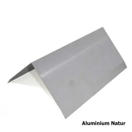 Firstblech aus Aluminium, natur, Wunschmaße