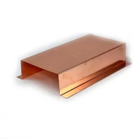 Kupfer Hut-Profil nach Maß 1,0mm