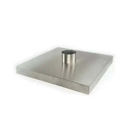 Edelstahl Schornsteinabdeckung nach Maß