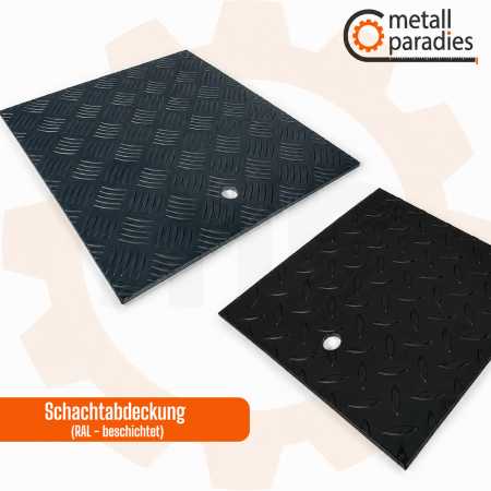 Schachtabdeckung nach Maß - RAL-beschichtet