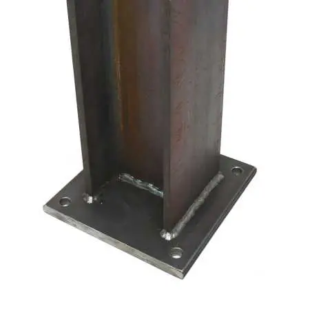 Stahlstütze aus massivem HEA/HEB-Träger bis 3 Meter, Details