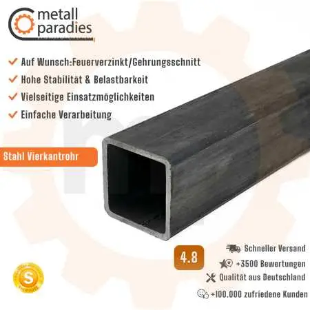 Stahl Vierkantrohr