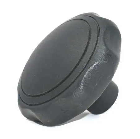 Sterngriffmutter mit metrischem Stahlgewinde