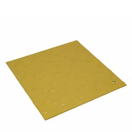 Stahl Tränenblech pulverbeschichtet, hier RAL 1002 matt