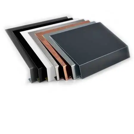 Traufbleche aus Edelstahl, verzinktem Stahl, Aluminium, Titanzink oder Kupfer