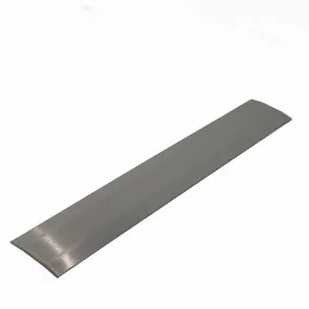 Übergangsleiste aus V2A in geschliffener Optik, 1 mm stark