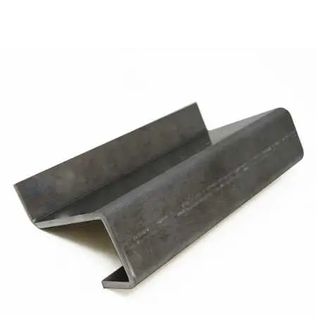 Z-Profil mit Rückkantung aus Aluminium Glattblech nach Maß, Stärke 5 mm