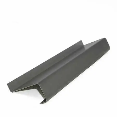 Z-Profil mit Rückkantung, 1,5 mm, K240-Schliff