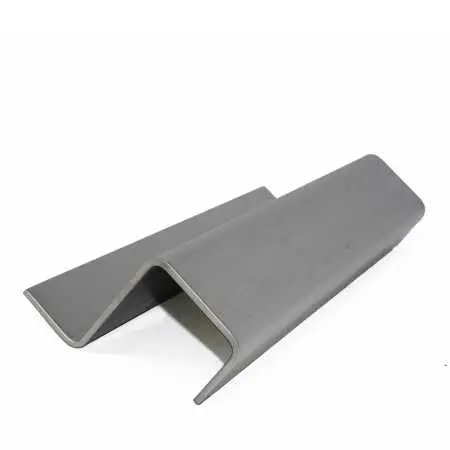 Z-Profil mit Rückkantung, 3 mm, K240-Schliff