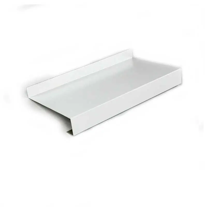 Aluminium Z-Profil mit Rückkantung auf Maß 1,5 mm Glattblech