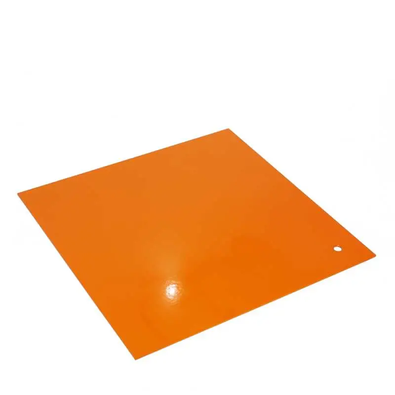 Aluminium Glattblech in RAL-Farben pulverbeschichtet (orange glänzend)