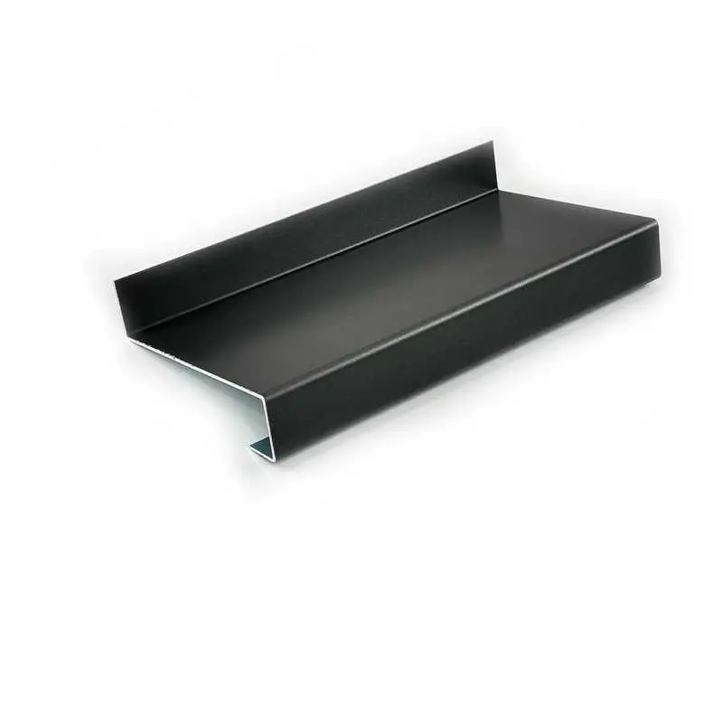 Aluminium Z-Profil mit Rückkantung auf Maß 1,5 mm Glattblech