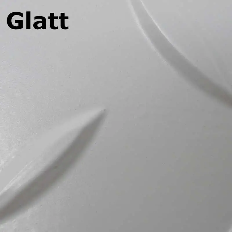 Detailbild Beschichtung in "Glatt", matt