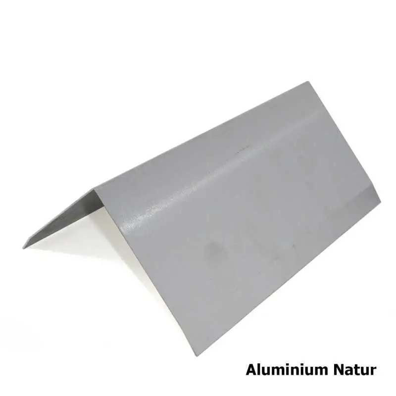 Firstblech aus Aluminium, natur, Wunschmaße