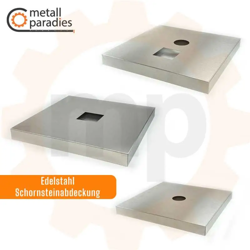 Edelstahl Schornsteinabdeckung nach Maß