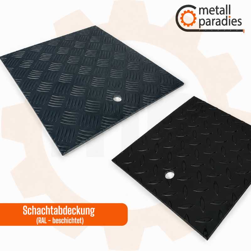 Schachtabdeckung nach Maß - RAL-beschichtet
