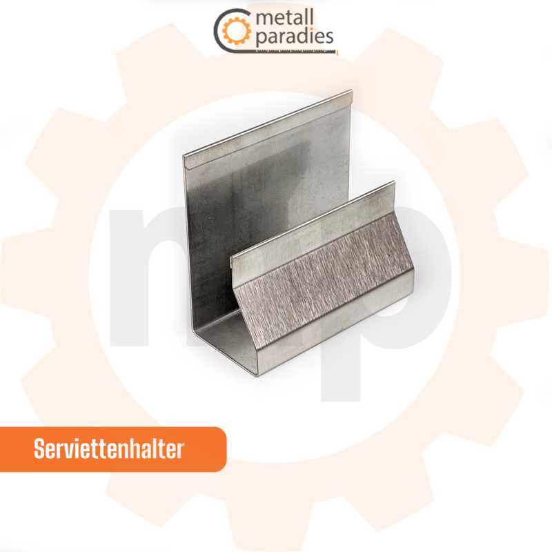 Serviettenhalter aus Edelstahl