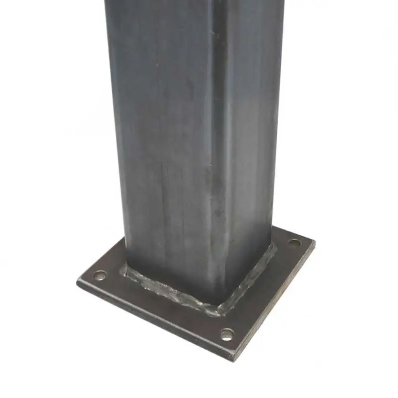 Stahlstütze aus Quadratrohr bis 3 Meter, Details