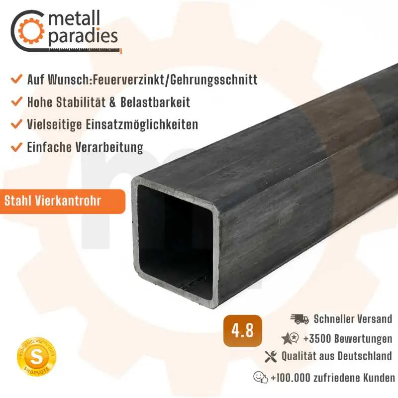 Stahl Vierkantrohr