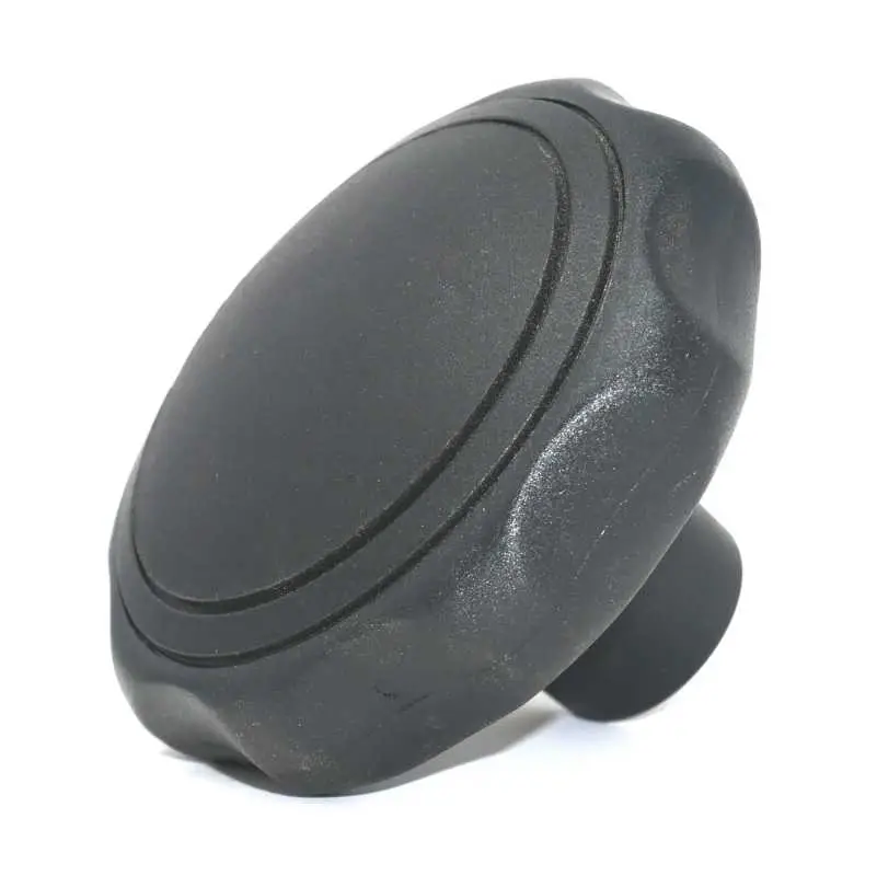 Sterngriffmutter mit metrischem Stahlgewinde