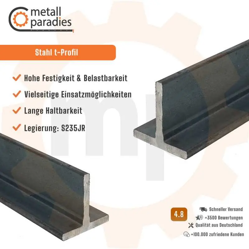 Stahl T-Profil