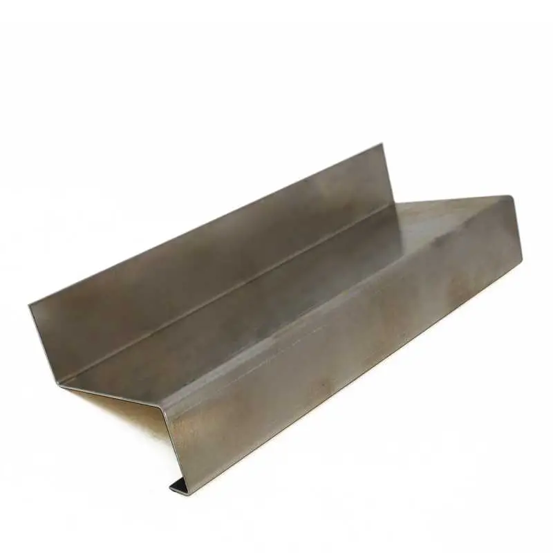 Z-Profil mit Rückkantung aus Aluminium Glattblech natur nach Maß, Stärke 1,0 mm