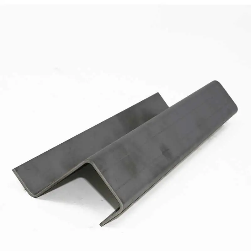 Z-Profil mit Rückkantung aus 2 mm Edelstahlblech, walzblank