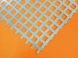 Aluminium - Lochblech in Quadratlochung, Festmaß