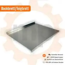 Backbrett aus Edelstahl auf Maß