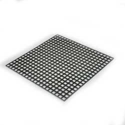 Stahl Lochblech 2,0 mm Quadratlochung Qg 10-12