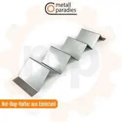 Hot-Dog-Halter aus Edelstahl