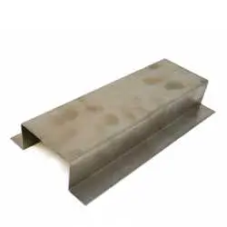 Hutprofil aus 1,0 mm Aluminium AlMg3