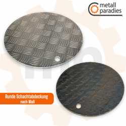 Runde Schachtabdeckung nach Maß